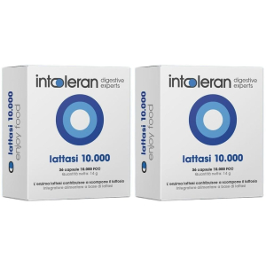 Cerca Offerte di intoleran lattasi 10.000 capsule gamma 2x14 g e acquista online