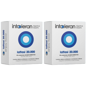 Cerca Offerte di intoleran lattasi 20.000 compresse divisibili gamma set da 2 e acquista online