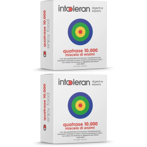 Cerca Offerte di intoleran quatrase 10.000 (quatrase forte), capsule, gamma fodmap set e acquista online