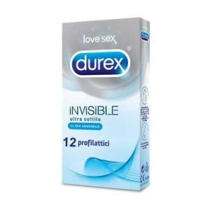 durex preservativi invisible ultra sottile bugiardino cod: 970335244 