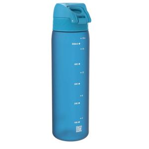 Ion8 borraccia recyclon blue 500 ml, borraccia sportiva senza bpa, riutilizzabile, idratazione sostenibile