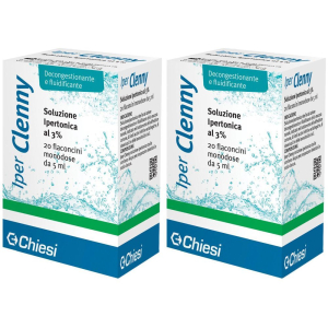 Cerca Offerte di iper clenny soluzione ipertonica 3% set da 2 2x20x5 ml fiale e acquista online