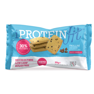 Cerca Offerte di iproteinfit frollini vaniglia con gocce di cioccolato, 30 g e acquista online