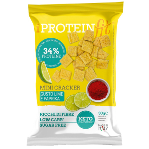 Cerca Offerte di iproteinfit mini cracker lime e paprika, 30 g e acquista online