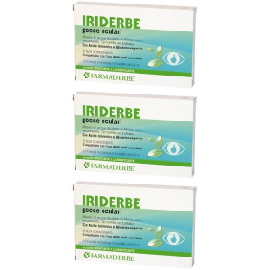 Cerca Offerte di iriderbe gocce oculari monodosi 10 flaconcini da 0,5ml 3x10x0,5 ml pip e acquista online