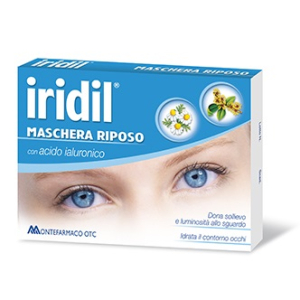 iridil - maschera riposo occhi con acido bugiardino cod: 901890689 