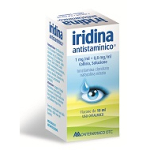 iridina collirio antistaminico 10 + 8 mg bugiardino cod: 034281016 