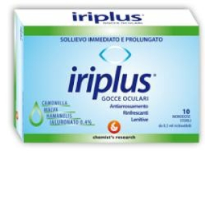 iriplus 0,4% gocce oculari 10 flaconi bugiardino cod: 930578760 
