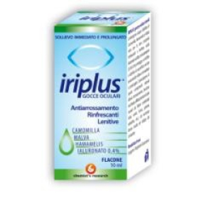 iriplus 0,4% gocce oculari10ml bugiardino cod: 930578796 