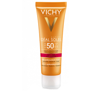 Vichy ideal soleil solare anti eta' viso spf50