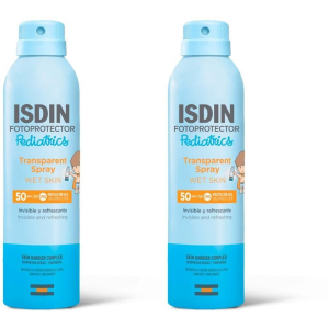 Cerca Offerte di isdin fotoprotector pediatrics spray trasparente spf 50 2x250 ml e acquista online