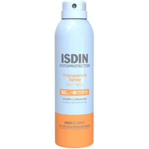 Isdin fotoprotector transparent spray spf 50 protezione solare corpo invisibile e rinfrescante 250ml