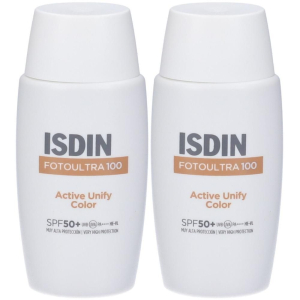 Cerca Offerte di isdin fotoultra 100 active unify color spf50+ 2x50 ml e acquista online