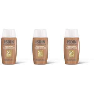 Cerca Offerte di isdin fusion water magic bronze crema solare viso colorata spf50 3x50 e acquista online