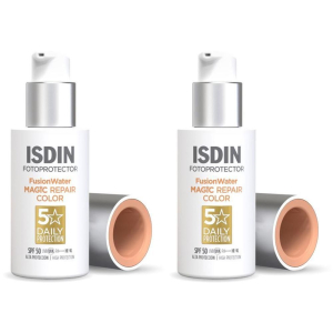 Cerca Offerte di isdin fusion water magic repair color spray spf 50 2x50 ml e acquista online