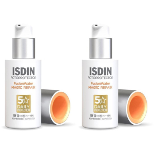 Cerca Offerte di isdin fusion water magic repair spray spf 50 2x50 ml e acquista online