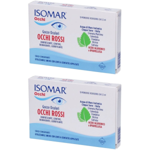 Cerca Offerte di isomar occhi rossi gocce oculari acido ialuronico 0,20% set da 2 2x10 e acquista online