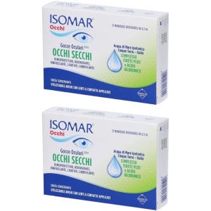 Cerca Offerte di isomar occhi secchi plus gocce oculari acido ialuronico 0,20% flaconci e acquista online