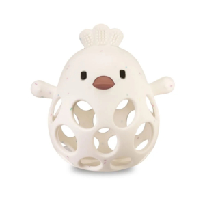 J bimbi bite & play - chicken massaggiagengive in silicone smarties 6m+, 1 pezzo
