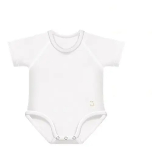 J bimbi body 0-36m in bambu' 4 stagioni bianco colpharma
