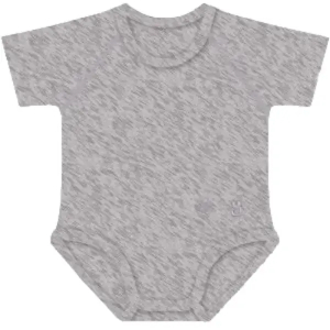 J bimbi warm - melange body neonato 0-36 mesi grigio, 1 body