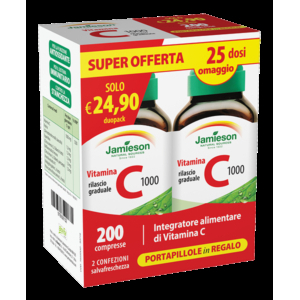 jamieson duopack vitamina c 1000 bugiardino cod: 978938102 
