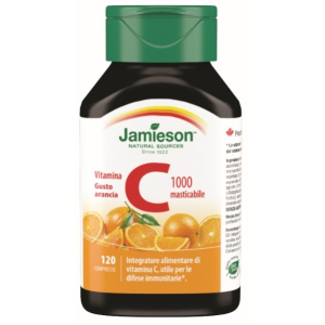 jamieson vitamina c 1000 arancia 120 bugiardino cod: 973726413 