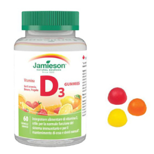 jamieson vitamina d gum 60cara bugiardino cod: 972165688 