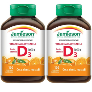 Cerca Offerte di jamieson vitamina d masticabile arancia 100 compresse 2x70 g e acquista online