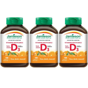 Cerca Offerte di jamieson vitamina d masticabile arancia 100 compresse 3x70 g e acquista online