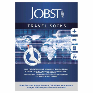 jobst travel socks gambaletto blu l bugiardino cod: 920598428 