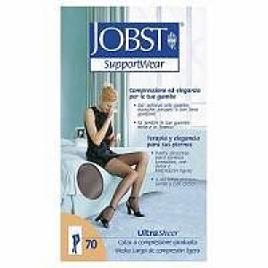 calza compressiva jobst ultrasheer 10-15 bugiardino cod: 903196234 