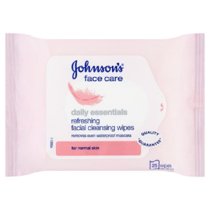 johnson face care salviette 25 pezzi bugiardino cod: 921401434 