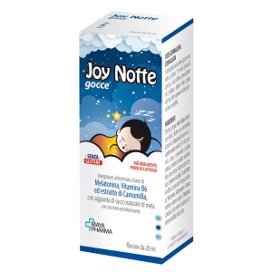 joy notte gocce 20ml bugiardino cod: 943739793 