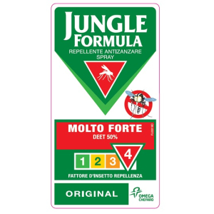 jungle formula spray molto forte - bugiardino cod: 971486713 