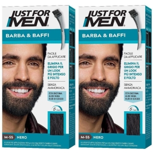 Cerca Offerte di just for men barba & baffi m55 nero 51 g 2x51 g e acquista online
