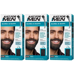 Cerca Offerte di just for men barba & baffi m55 nero 51 g 3x51 g e acquista online