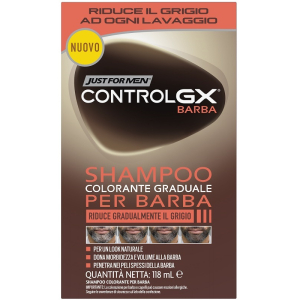 Cerca Offerte di just for men control gx barba shampoo colorante graduale 118 ml e acquista online