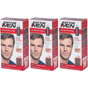 Cerca Offerte di just for men shampoo colorante h35 castano medio attivatore chiaro 38, e acquista online