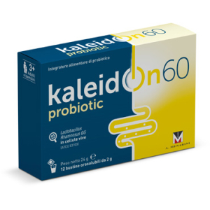 kaleidon probiotic 60 12 bustine bugiardino cod: 931642033 