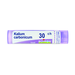 kalium carbonicum 30ch 80gr bugiardino cod: 046909709 