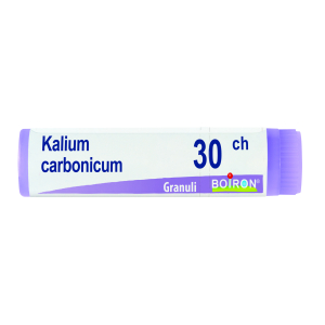 kalium carbonicum 30ch gl 1g bugiardino cod: 046909293 