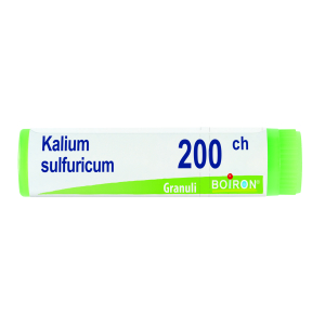 kalium sulfuricum 200ch gl 1g bugiardino cod: 047368307 