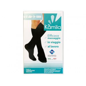KAMILA GAMB COTTON 18 NERO S