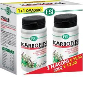 karbofin forte 60+60 capsule kit bugiardino cod: 925217554 