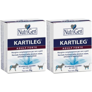 Cerca Offerte di kartileg adult forte 30 compresse appetibili nutrigen 2x30 g e acquista online