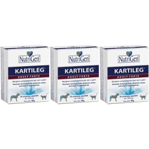 Cerca Offerte di kartileg adult forte 30 compresse appetibili nutrigen 3x30 g e acquista online