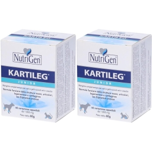 Cerca Offerte di kartileg junior 60 tavolette nutrigen 2x60 pz compresse e acquista online