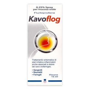 kavoflog os spray fl15ml 0,25% bugiardino cod: 041794025 