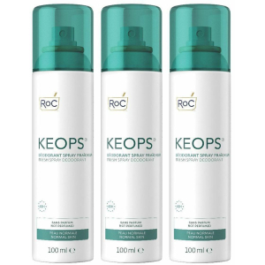 Cerca Offerte di keops deodorante spray fresco set da 3 3x100 ml e acquista online